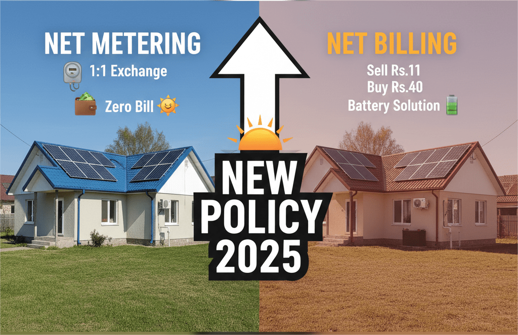 net metering vs net billing nepra new policy 2025